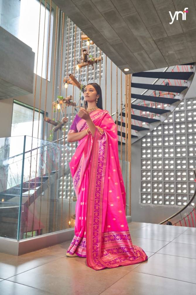 Ynf Sanjana Exclusive Wear Art Silk Latest Designer Saree Collection